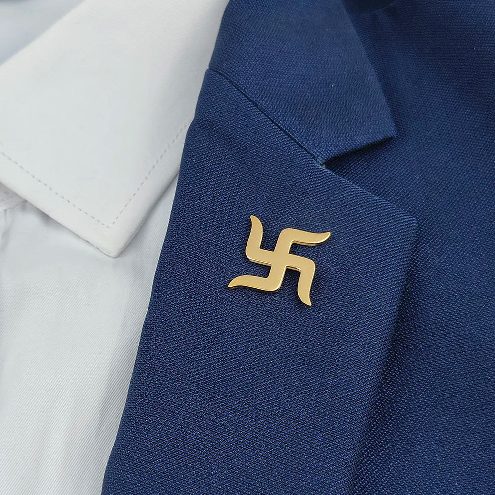 Swastika Pin