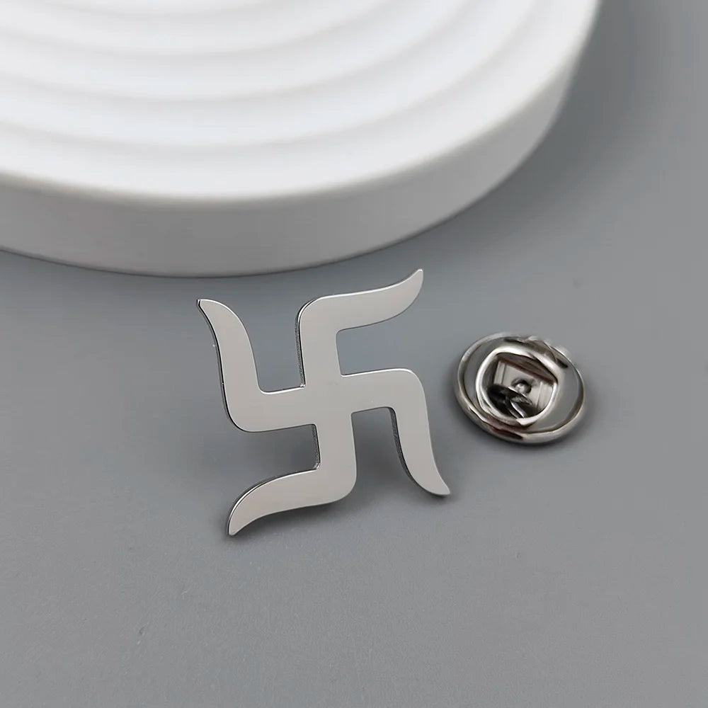 Swastika Pin